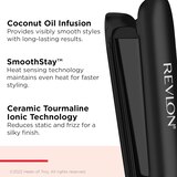Revlon SmoothStay Coconut Oil-Infused Hair Straightener, 1 IN, thumbnail image
