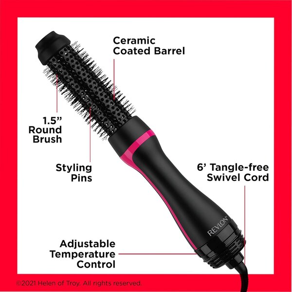Revlon One-Step Root Booster Round Brush Dryer and Styler