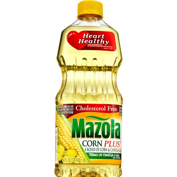 Mazola Corn Plus Corn Oil, 40 OZ