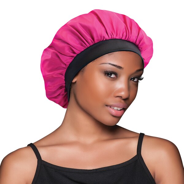 Evolve Satin Bonnet, Pink