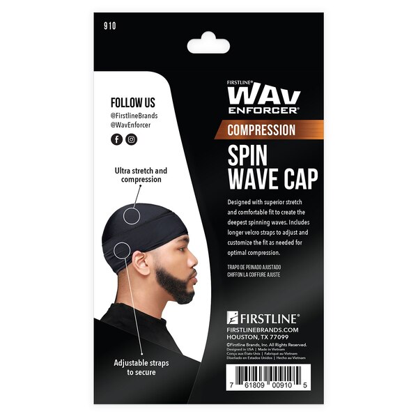 Firstline WavEnforcer Ultra Stretch Spin Wave Cap