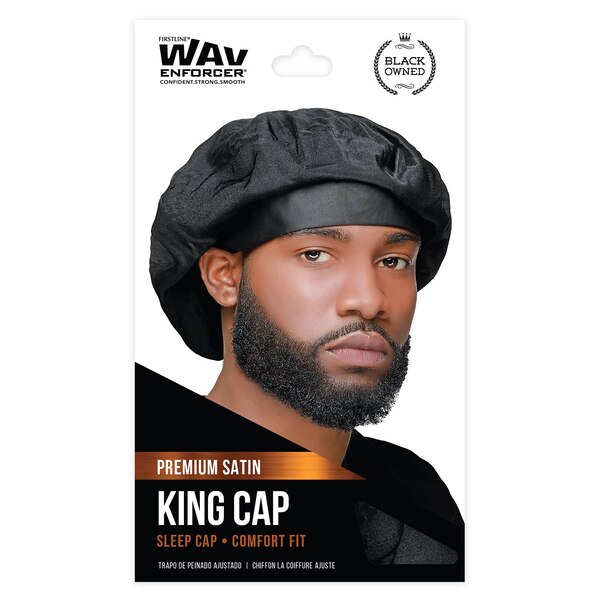 Firstline WavEnforcer Premium Satin King Cap