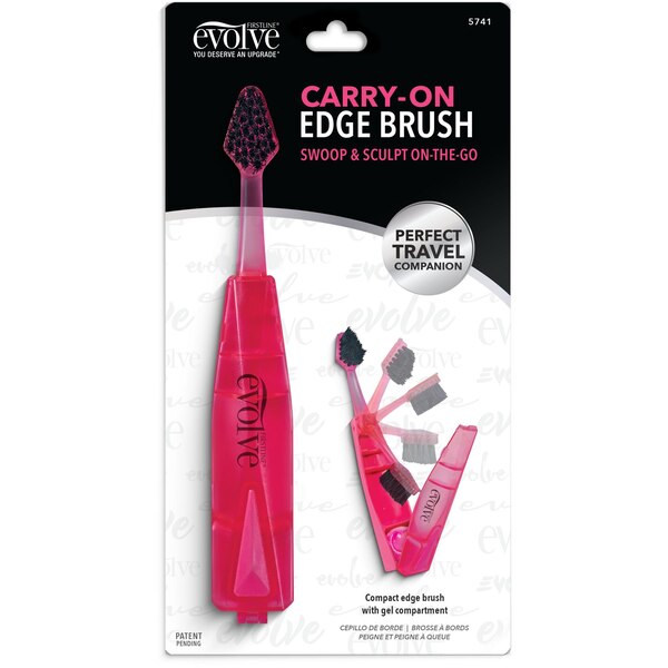 Firstline Evolve Travel Compact Carry On Edge Brush