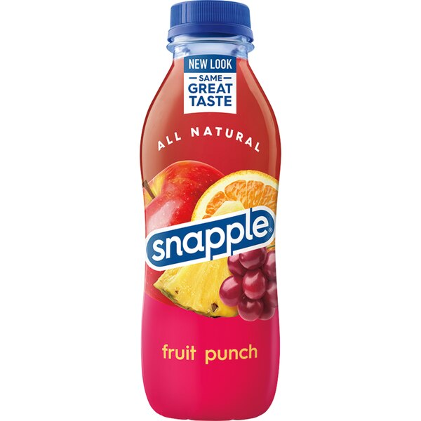 Snapple Drink Fruit Punch, 16 OZ