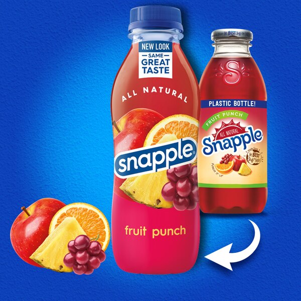 Snapple Drink Fruit Punch, 16 OZ