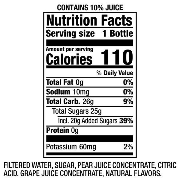 Snapple Elements Fire Dragonfruit Juice Drink, 15.9 OZ