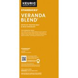 Starbucks Blonde Roast Veranda Blend Coffee K-Cup Pods, 32 ct, thumbnail image