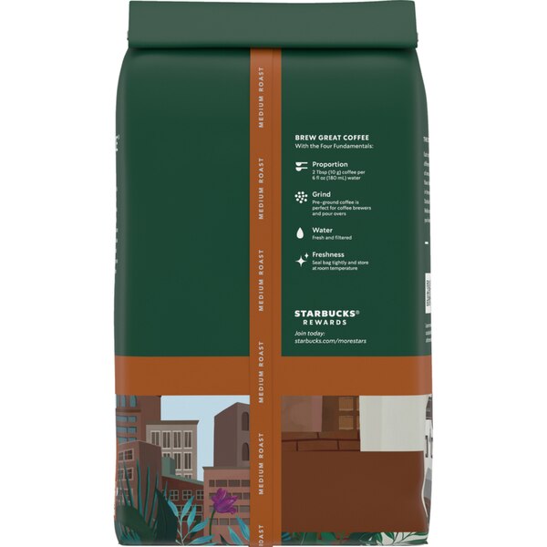 Starbucks Ground Coffee, Pike Place Medium Roast, 18 oz