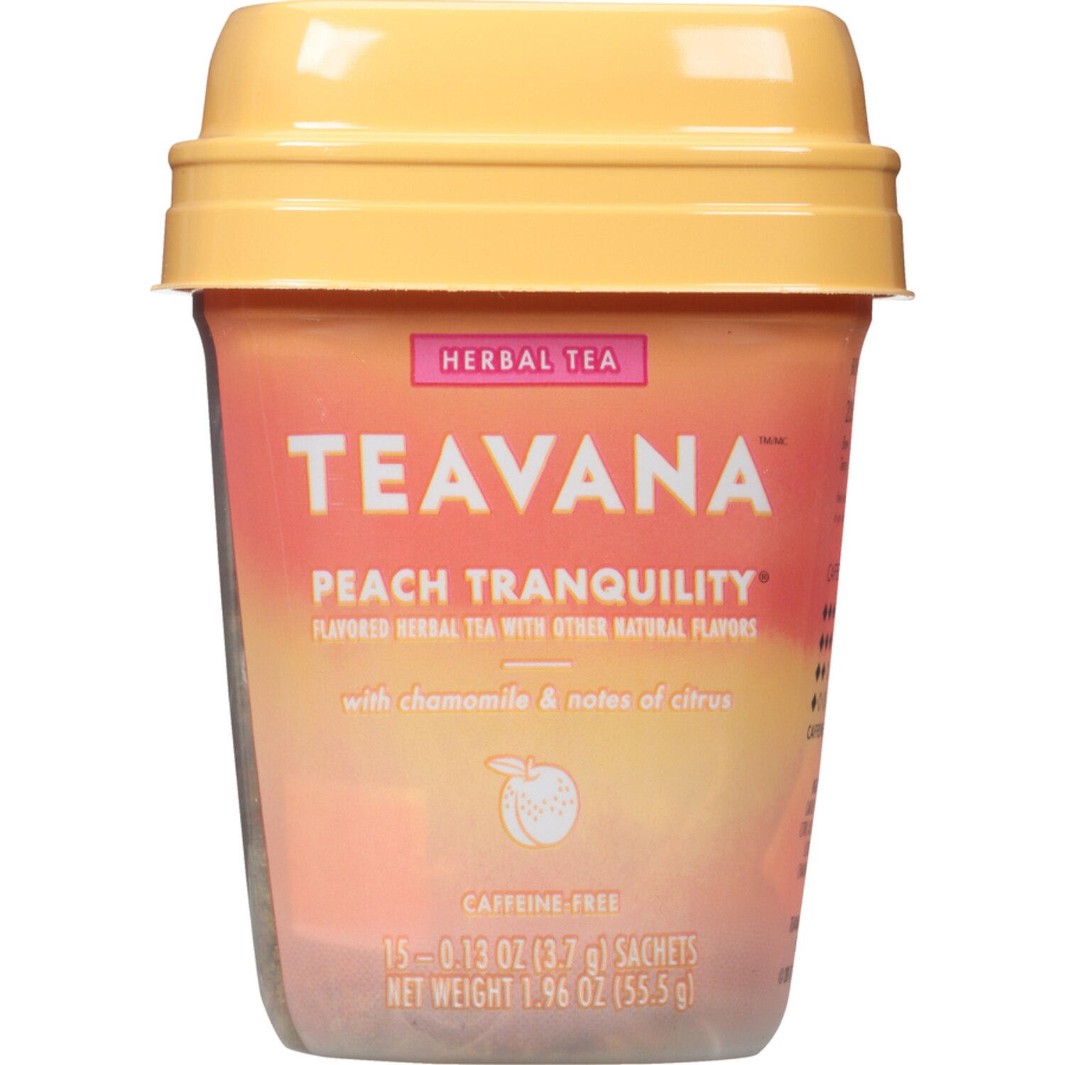 Teavana Peach Tranquility Herbal Tea, 15 CT