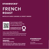 Starbucks French Roast Dark Ground Coffee K-Cup Pods, 10 ct, thumbnail image