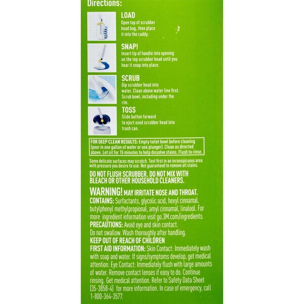Scotch-Brite Disposable Toilet Scrubber Refills