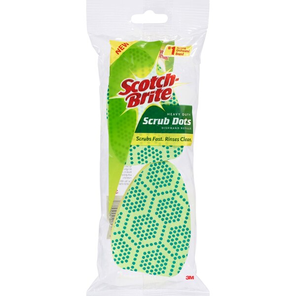 Scotch-Brite Scrub Dots Heavy Duty Dishwand Refills, 2 CT