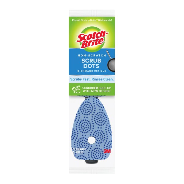 Scotch-Brite Scrub Dots Non-Scratch Dishwand Refills, 2 CT