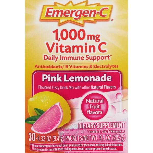 Emergen-C Daily Immune Support Powder, 30 CT