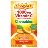 Emergen-C Chewable Orange Flavored Tablet, 40CT, thumbnail image