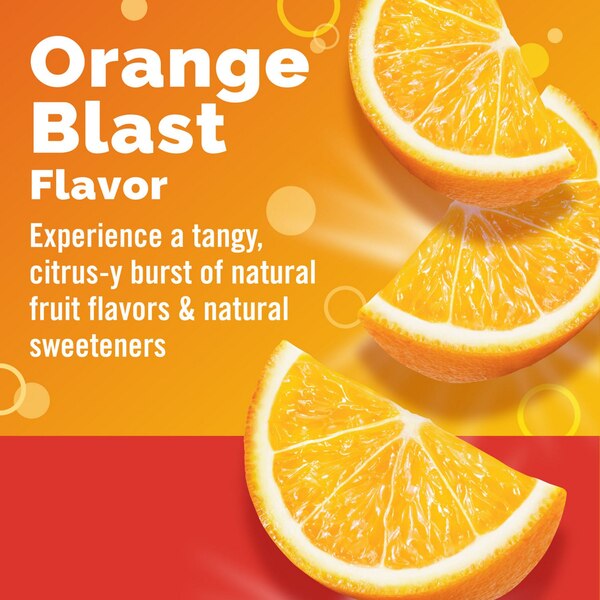 Emergen-C - Tableta masticable sabor naranja, 40 u.