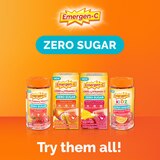 Emergen-C Zero Sugar Orange, Raspberry & Strawberry Gummies, 36 CT, thumbnail image