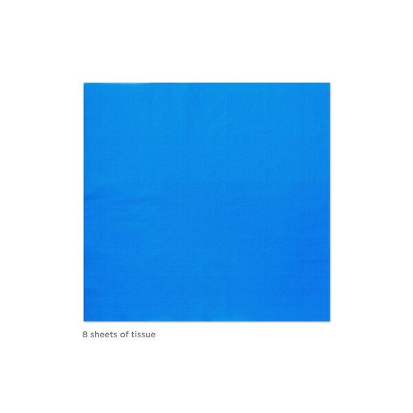 Hallmark Tissue Paper (Fiesta Blue), 8 sheets