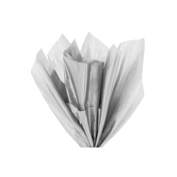 Hallmark Tissue Paper (Metallic Silver), 5 sheets