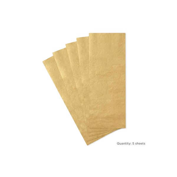 Hallmark Tissue Paper (Metallic Gold), 5 sheets