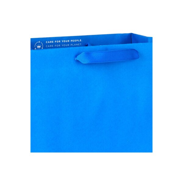 Hallmark 3-Pack Assorted Large Gift Bag Bundle (Solid Colors)