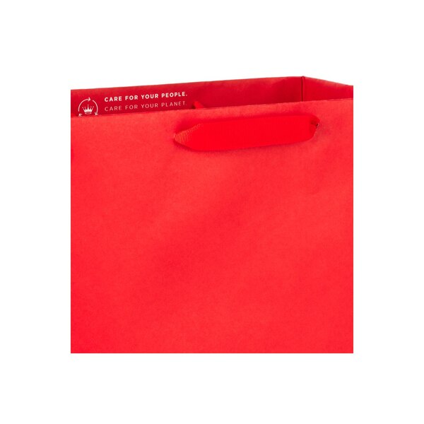 Hallmark 3-Pack Assorted Large Gift Bag Bundle (Solid Colors)