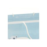 Hallmark Large Gift Bag (Baby Lettering With Animals on Blue), thumbnail image 4 of 5