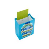 Hallmark Medium Gift Bag (Happy Bday on Blue), thumbnail image 3 of 5