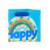 Hallmark Medium Gift Bag (Happy Bday on Blue), thumbnail image 4 of 5