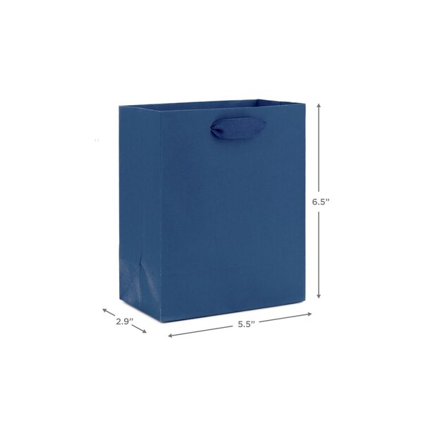 Hallmark Small Gift Bag (Navy Blue)