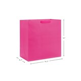 Hallmark Extra-Deep Gift Bag (Hot Pink), thumbnail image