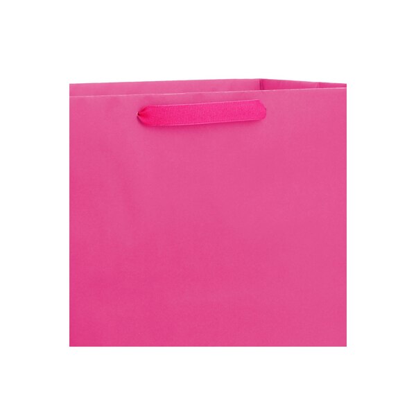 Hallmark Extra-Deep Gift Bag (Hot Pink)
