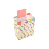 Hallmark Large Gift Bag (Color Block Stripes on Yellow), thumbnail image