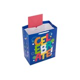 Hallmark Large Gift Bag (Celebrate on Blue), thumbnail image