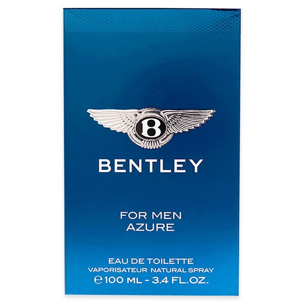 Bentley Azure for Men Eau de Toilette, 3.4 FL OZ