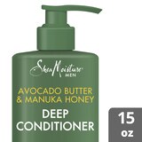 SheaMoisture Men Avocado Butter & Manuka Honey Deep Conditioner, 15 OZ, thumbnail image