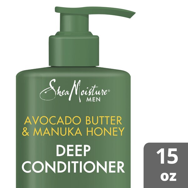 SheaMoisture Men Avocado Butter & Manuka Honey Deep Conditioner, 15 OZ
