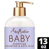 Shea Moisture Manuka Honey & Lavender Baby Shampoo & Bath Milk, 13 OZ, thumbnail image