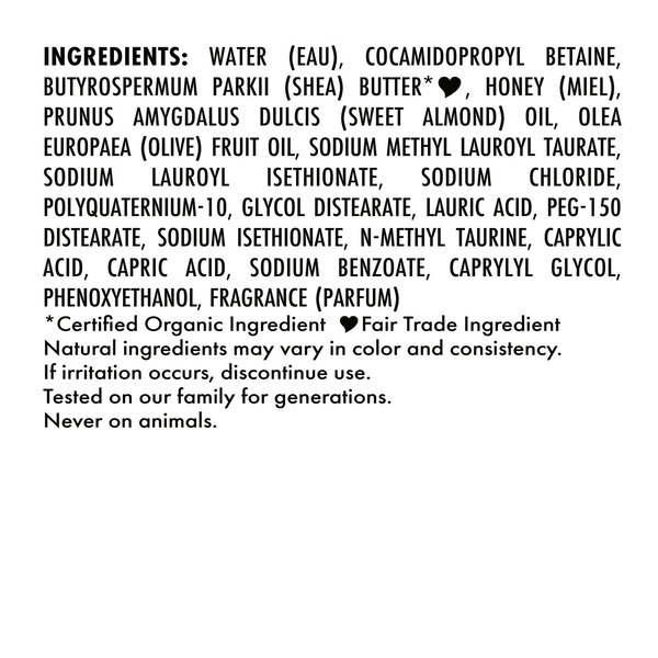 Shea Moisture Manuka Honey & Lavender Baby Shampoo & Bath Milk, 13 OZ