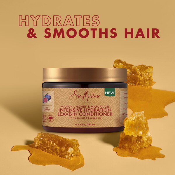 SheaMoisture Manuka Honey & Mafura Oil Intensive Hydration Leave-in Conditioner, 11.5 OZ