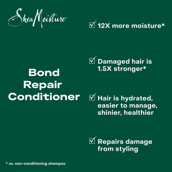 Shea Moisture Bond Repair Conditioner, 13 OZ