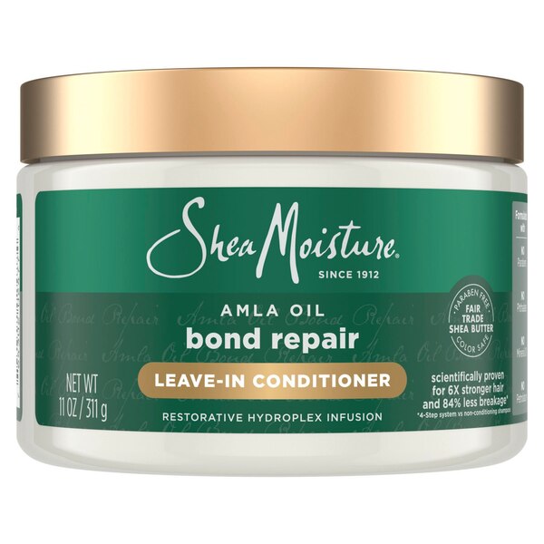 Shea Moisture Amla Oil Bond Repair Leave-In Conditioner, 11 OZ