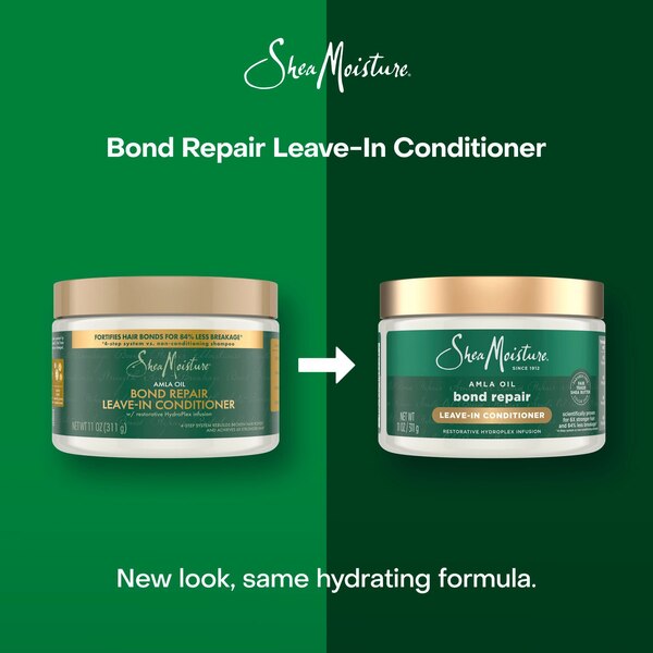 Shea Moisture Amla Oil Bond Repair Leave-In Conditioner, 11 OZ