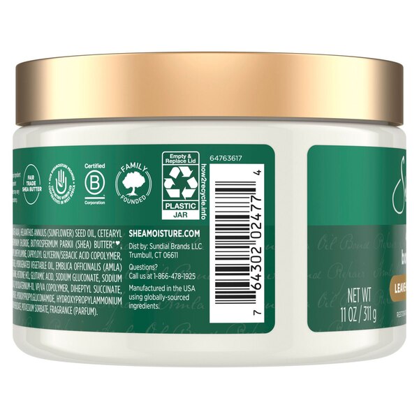 Shea Moisture Amla Oil Bond Repair Leave-In Conditioner, 11 OZ