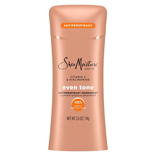 SheaMoisture Even Tone Antiperspirant & Deodorant Stick, 2.6 OZ