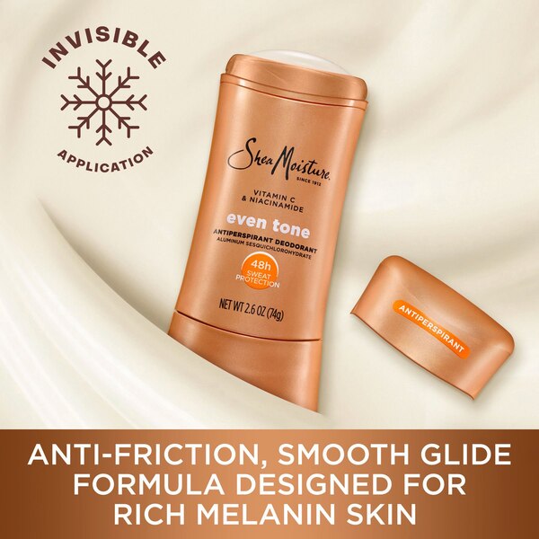 SheaMoisture Even Tone Antiperspirant & Deodorant Stick, 2.6 OZ