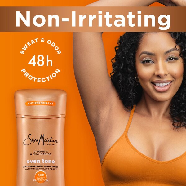 SheaMoisture Even Tone Antiperspirant & Deodorant Stick, 2.6 OZ