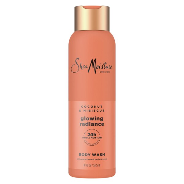 SheaMoisture Coconut & Hibiscus Body Wash, 18 OZ