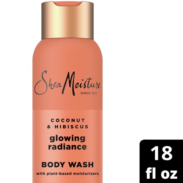 SheaMoisture Coconut & Hibiscus Body Wash, 18 OZ