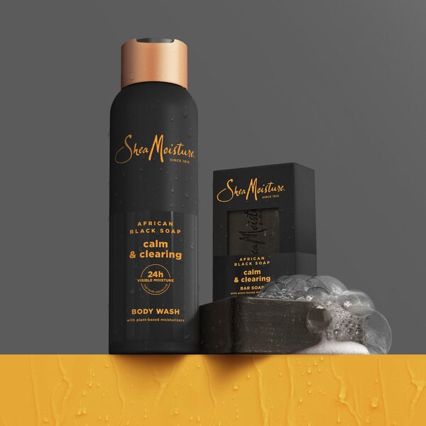 SheaMoisture African Black Soap Body Wash, 18 OZ